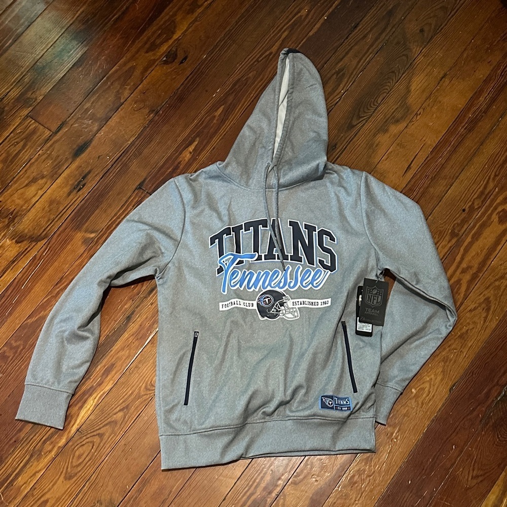 Sz M Tennessee Titans Gray Hoodie NWT